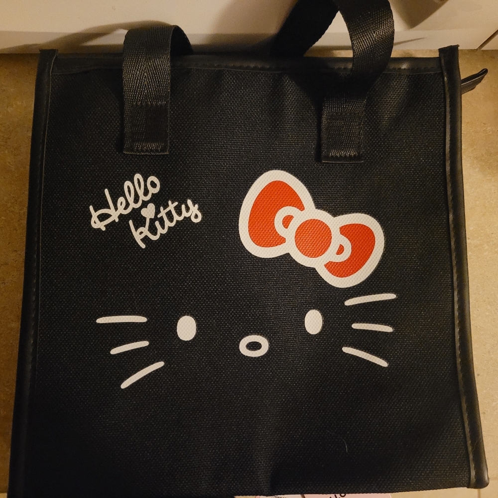 Hello Kitty Black Lunch Bag